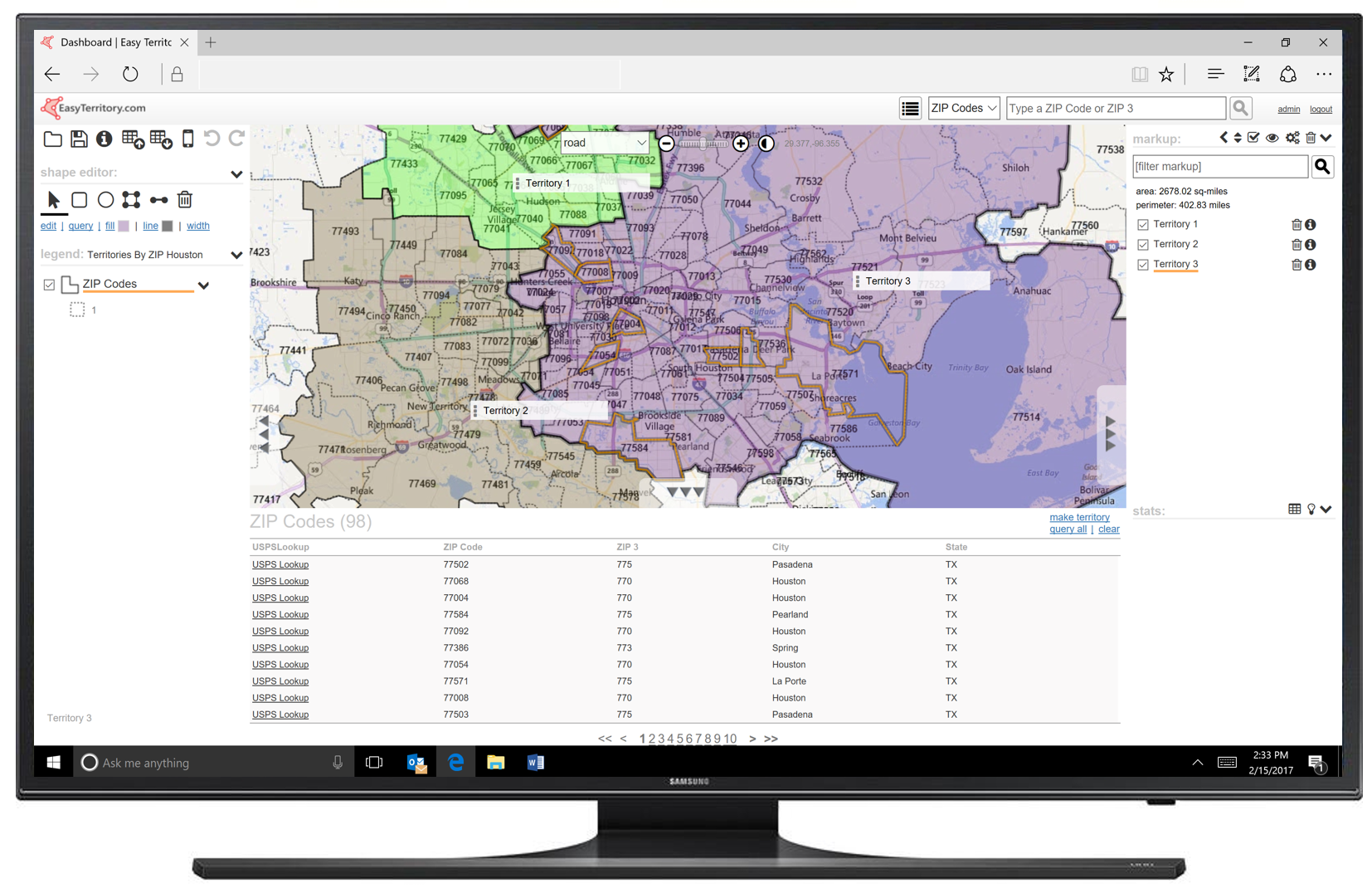 Best Mapping Software For Sales - TerritoryManagement