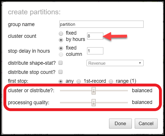 Improvements to the Partitioning Feature!