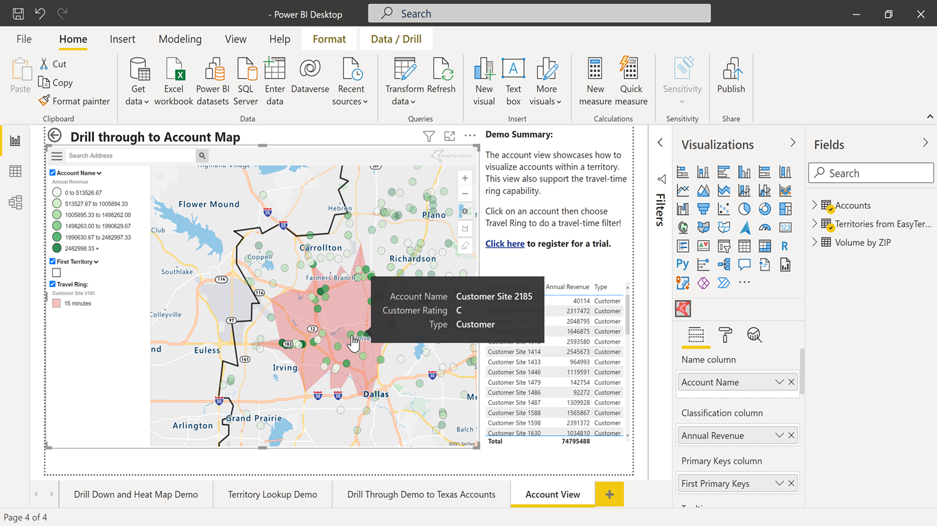 EasyTerritory for Power BI | EasyTerritory