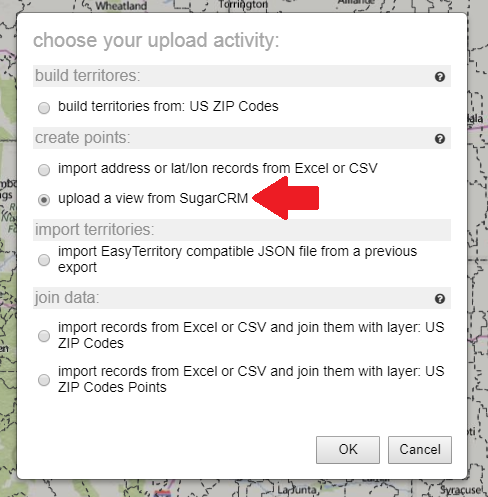 SugarCRMUploadOption